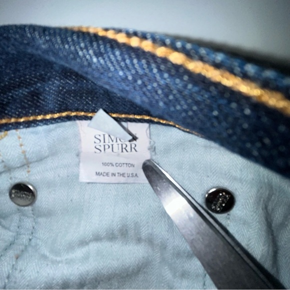 Simon Spurr resin rinse jeans men’s size 33 - Picture 10 of 10